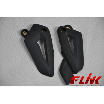 Placas de Heel de Fibra de Carbono para Triumph Tiger 800